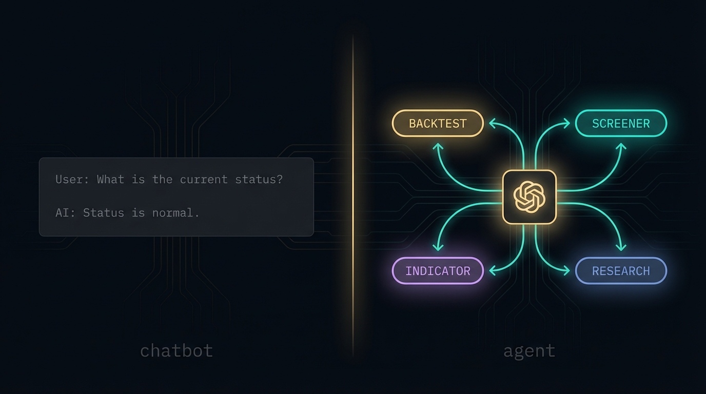 Chatbot vs AI agent — the tool nodes that make the difference